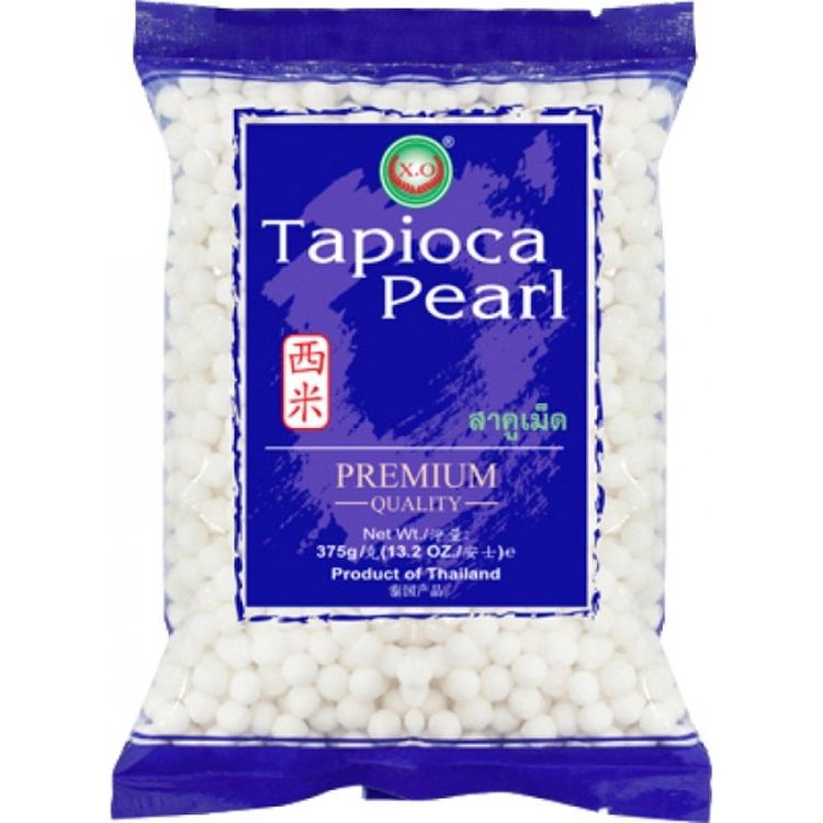 X.O Perles de Tapioca blanches (taille L) 375g