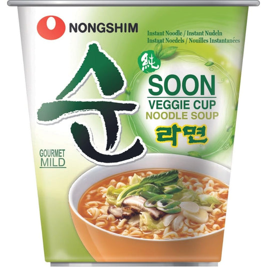 NONGSHIM Veggi Ramen Cup soupe de nouilles aux légumes  67G