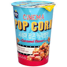 Cinema Popcorn Caramel Flavor, popcorn au goût de caramel de 43g