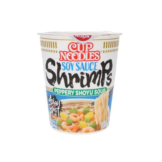 NISSIN Cup Noodle Crevettes 63g GATSU GATSU