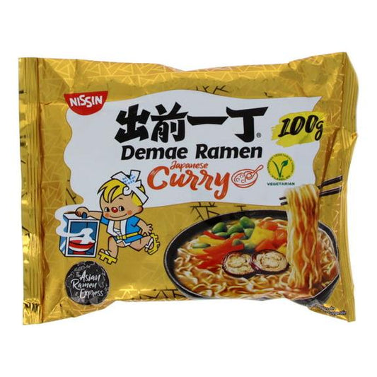 NISSIN Nouille inst. Curry Jap. GATSU GATSU