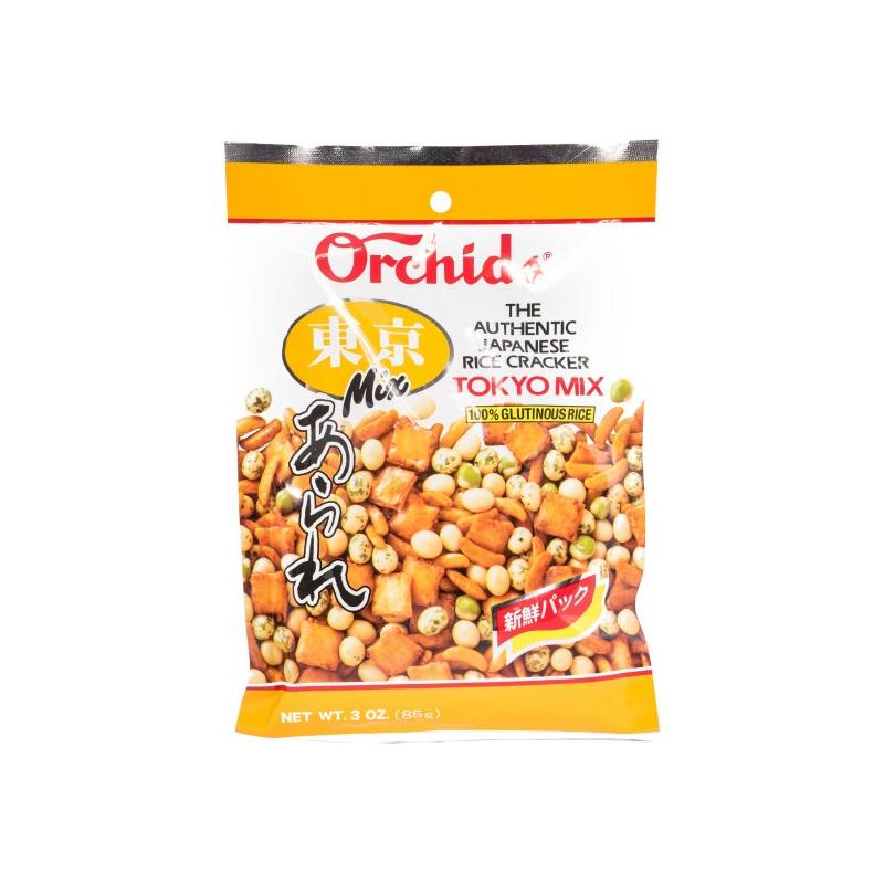 ORCHIDS Rice Crackers Tokyo Mix 85 g GATSU GATSU