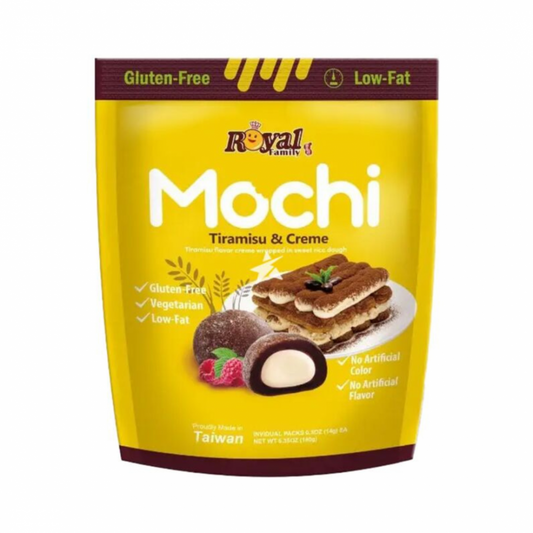 Royal Family Mochi Tiramisu & Creme - sans gluten
