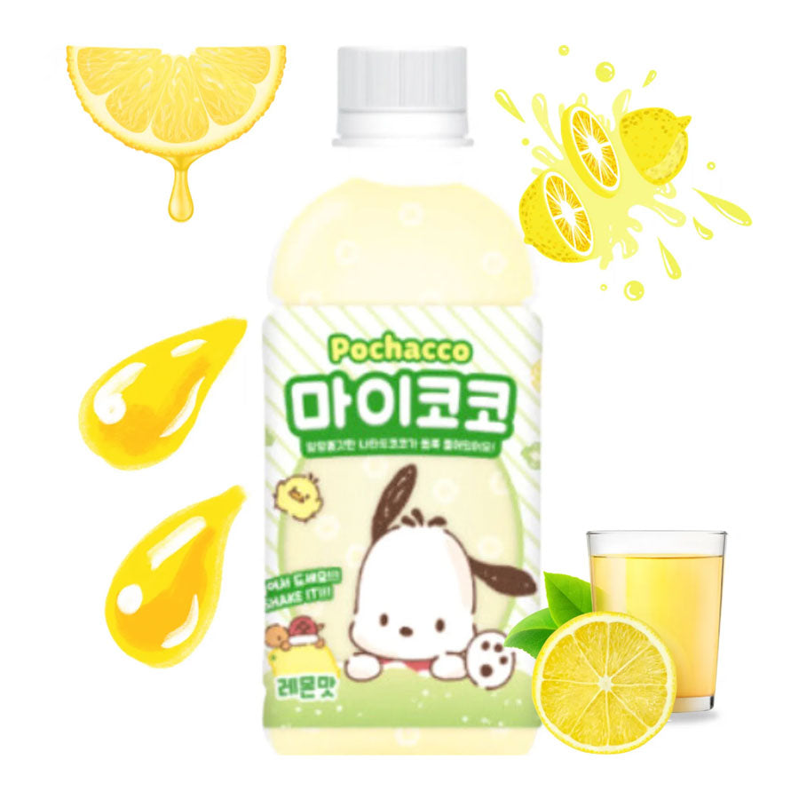 SANRIO Pochacco Lemon Drink GATSU GATSU