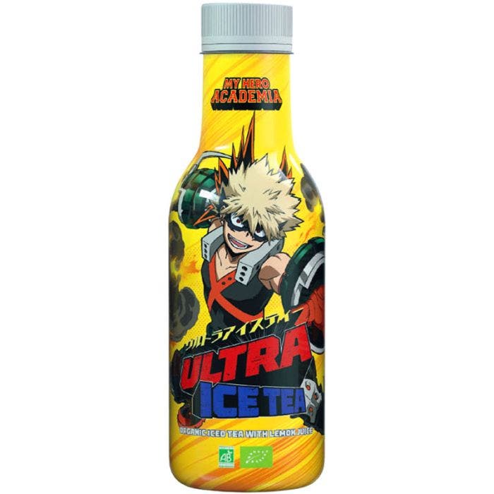 ULTRA POP Boisson Bio Ultra Ice Tea Bakugo Saveur Citron 50 CL GATSU GATSU