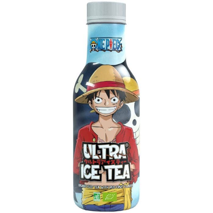 ULTRA POP Boisson Bio Ultra Ice Tea Luffy Saveur Fruits Rouges 50cl GATSU GATSU