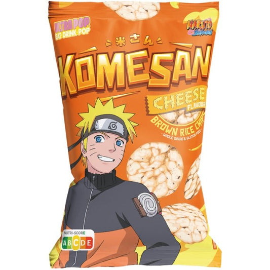 Chips Riz Brun Komesan Saveur Fromage Naruto - GATSU GATSU