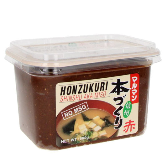 HONZUKURI Pâte de miso (Foncé) 500g