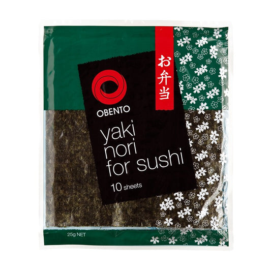 OBENTO Feuilles Yaki Nori (10 feuilles) 25g