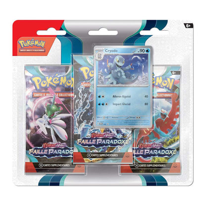 Pokémon EV04 Faille Paradoxe : Pack 3 Boosters aléatoire